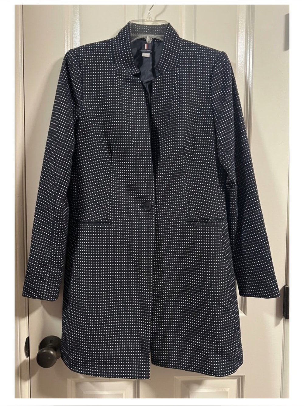 Tommy Hilfiger Topper Long Line Knit Blazer